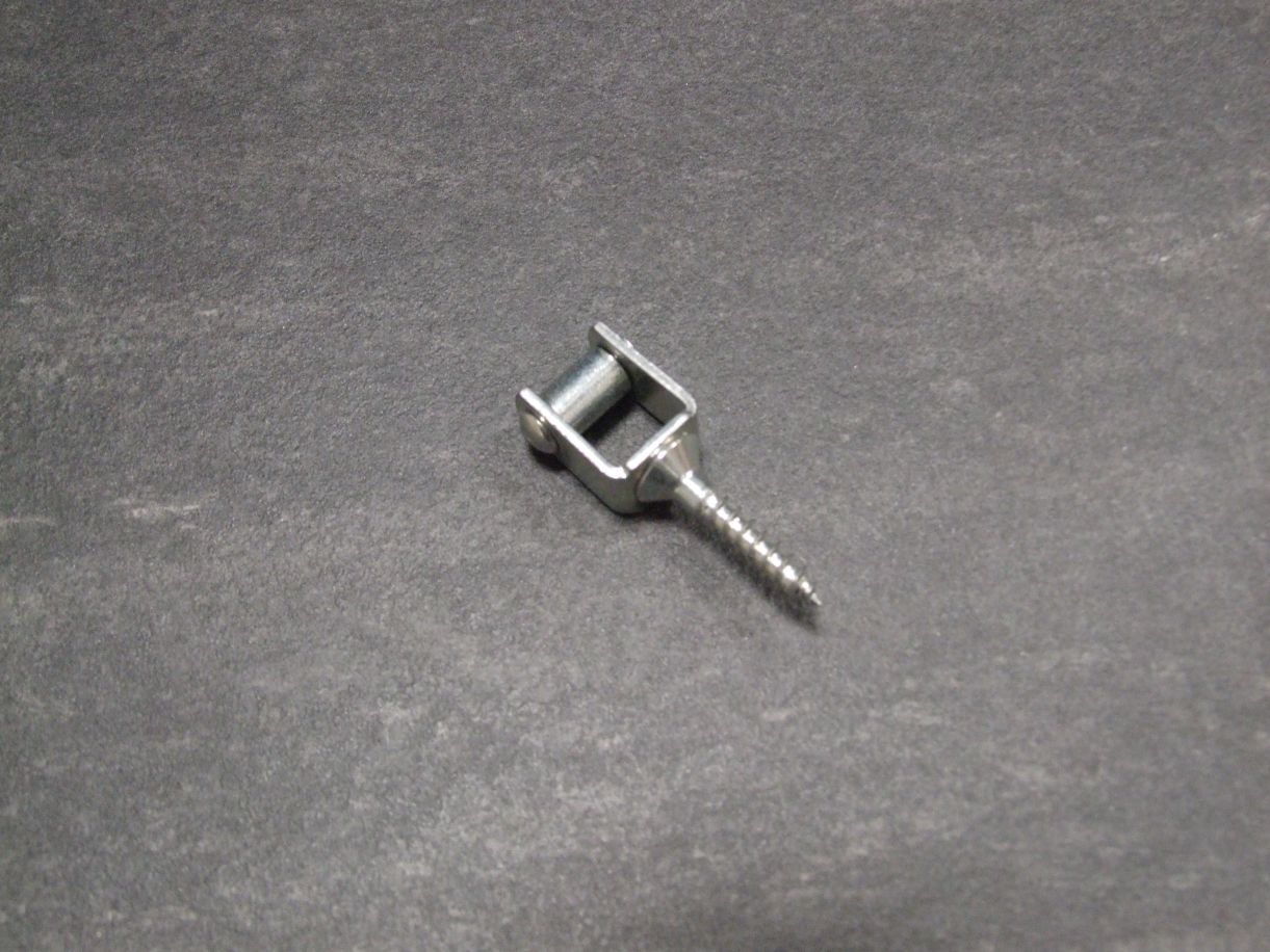 Rollkloben mit Schraube 6x30mm; 

19-10091-0008

Abverkauf / Sonderpeis

