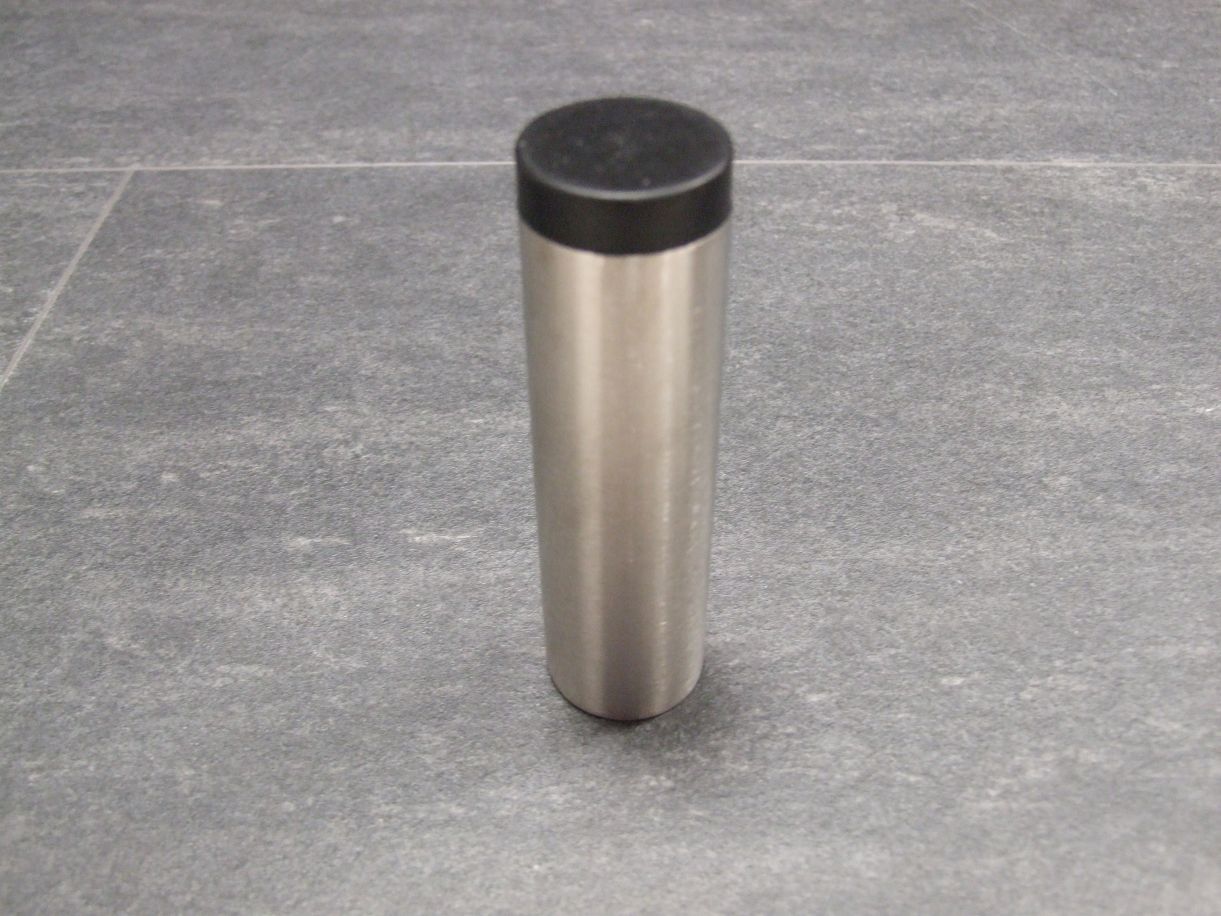 Hermat Wandtürstopper TS 3692, 28 Ø, L= 100 mm, Edelstahl, 09625


