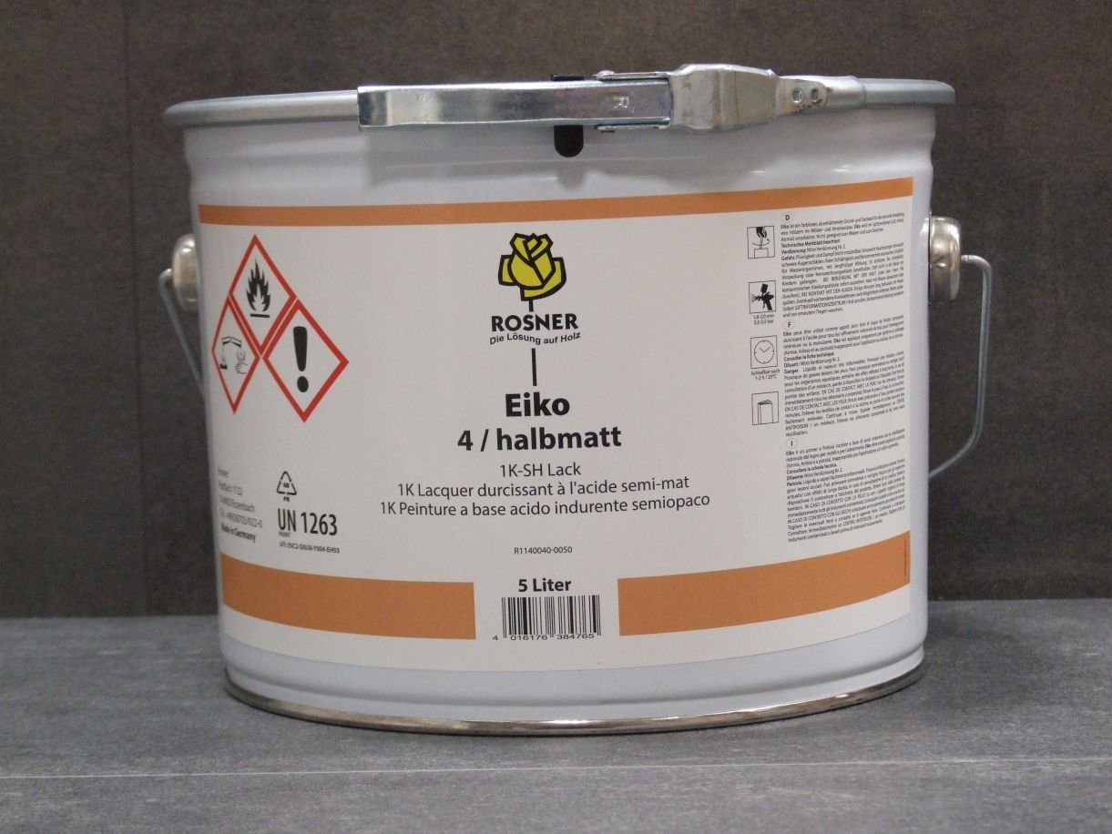 Rosner EIKO 1K-SH-Lack halbmatt 5 l; 

R1140040-0050

