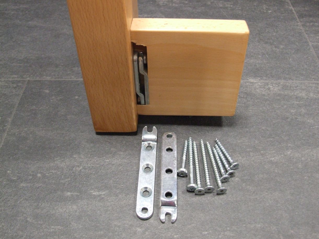 KNAPP DUO System Zargen-Verbinder 100/15, 

incl. Schrauben, K055

