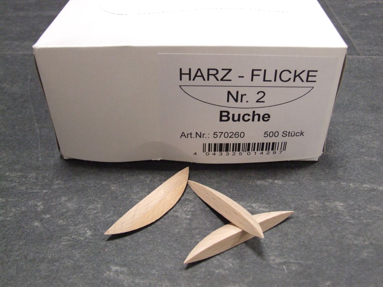 500 St. Harzgallenflicke Gr. 2

Buche, 570260

