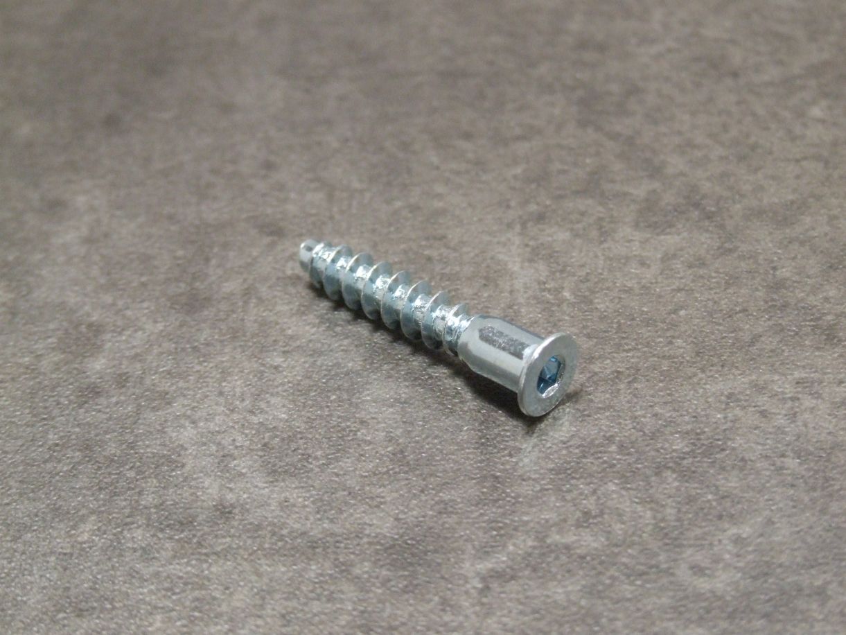 Schrauben Confirmat, 7x38 mm, 

Innensechskant SW4, verzinkt, 264.43.091

