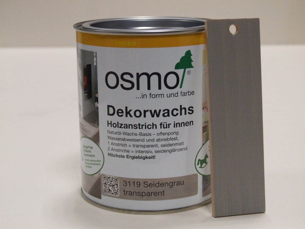 OSMO Dekorwachs seidengrau transparent 

3119; 0,75 l; 10100344

