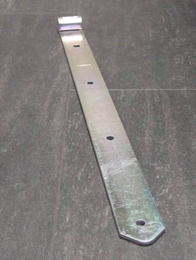 Ladenband gerade 600x45 mm, 

Dorn 16 mm hellverzink 314200

