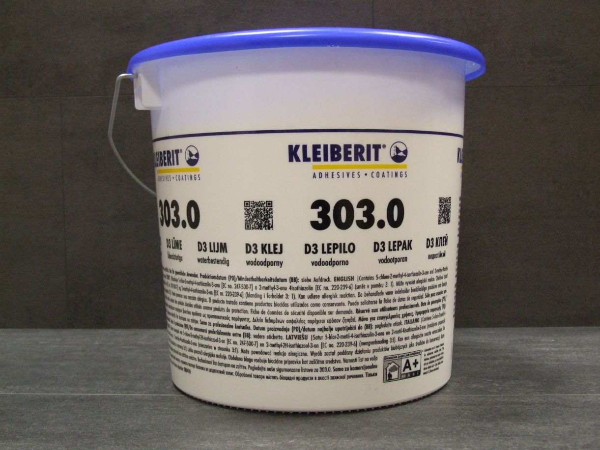 Kleiberit PVAC Klebstoff 303.0, D3-Leim, 10 kg


