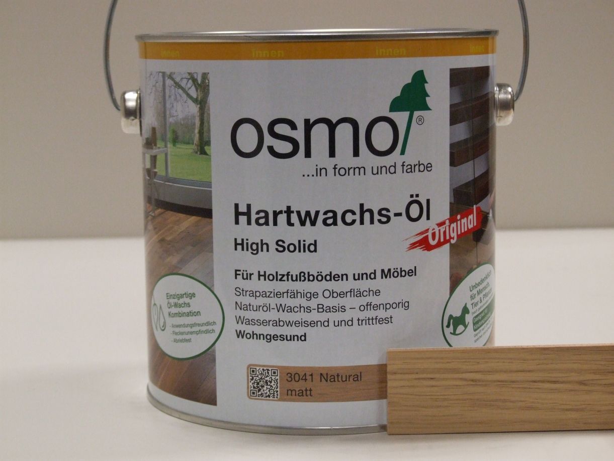 OSMO Hartwachs-Öl Natural 3041, 

2,5 l; 10300073

