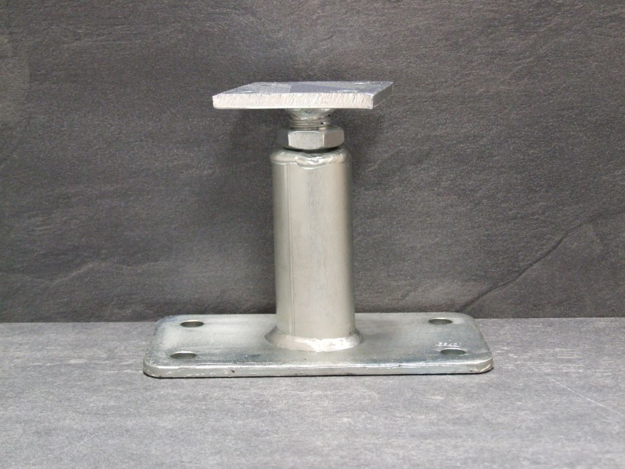 GH Pfostenträger Typ PR, 

80/80x8/100/100/6 mm, 

Höhe 135-215 mm verstellbar, 19534100

