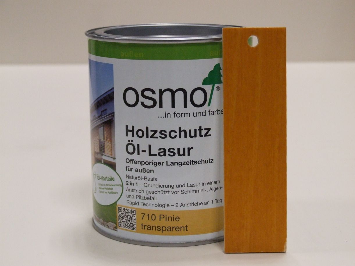 OSMO Holzschutz-Öl-Lasur Pinie 710, 

0,75 l; 12100097

