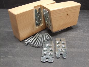 KNAPP RICON® System 100/40 EA 

mit Schrauben SK 5x50/5x80/8x50/8x80 mm, 

mit Sperrbügel, K362

