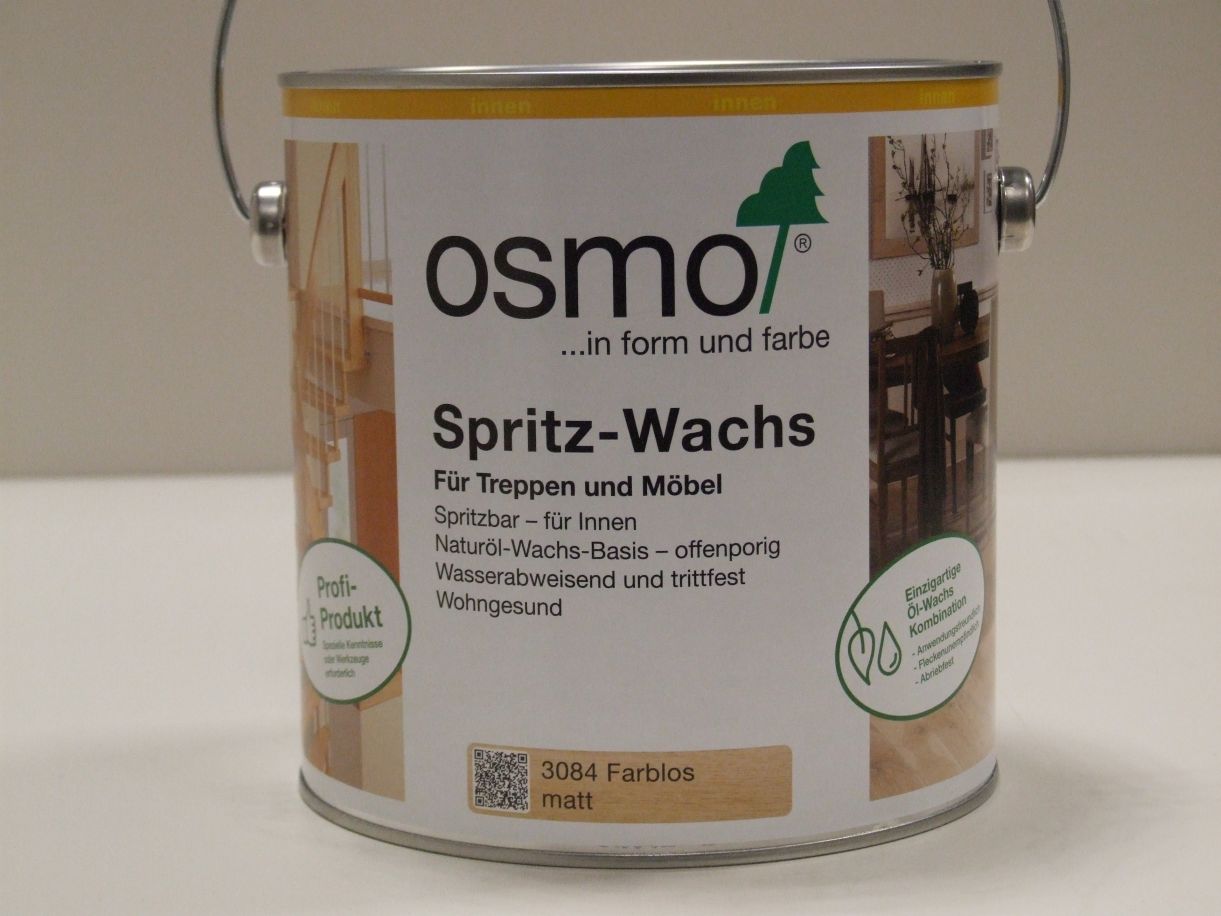 OSMO Spritz-Wachs farblos matt 3084, 

2,5 l; 15100900

