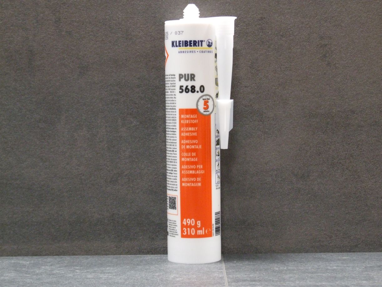 Kleiberit 1K PUR Klebstoff Suprafort 568.0, 

0,49 kg/310 ml

