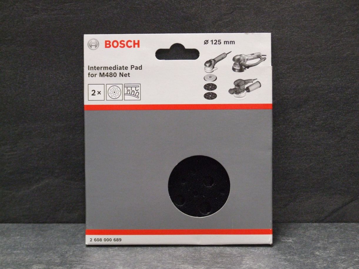 Schleiftellerschoner 125 mm für Exzenterschleifer, 2er-Pack, 1216076

