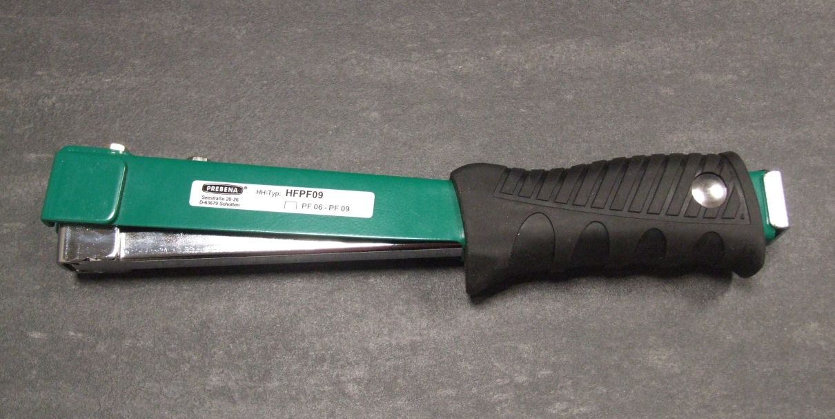 PREBENA Hefthammer HFPF09, 

für Klammern Typ PF von 6 bis 9 mm

