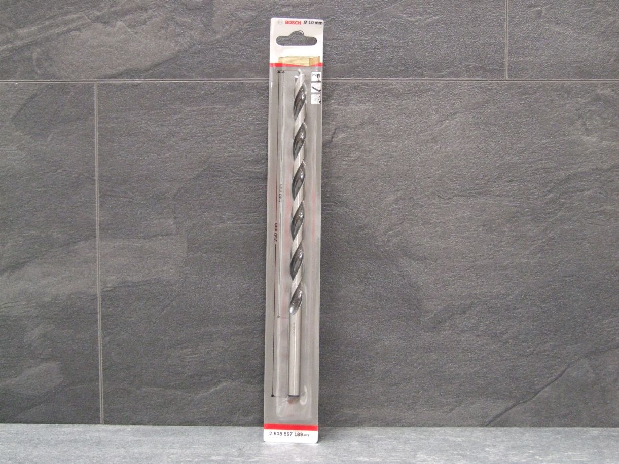Bosch Holzbohrer M-Spitze, 10x190x250 mm, 2608597189/123390

