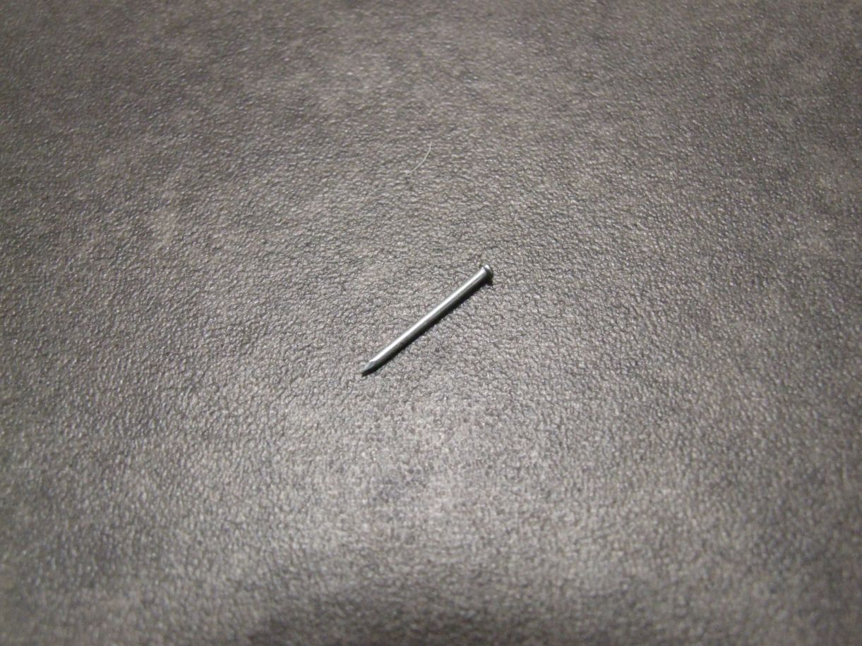 Rundkopfstifte 1,2x20 mm, vernickelt, 

VE=100 St., 874016

