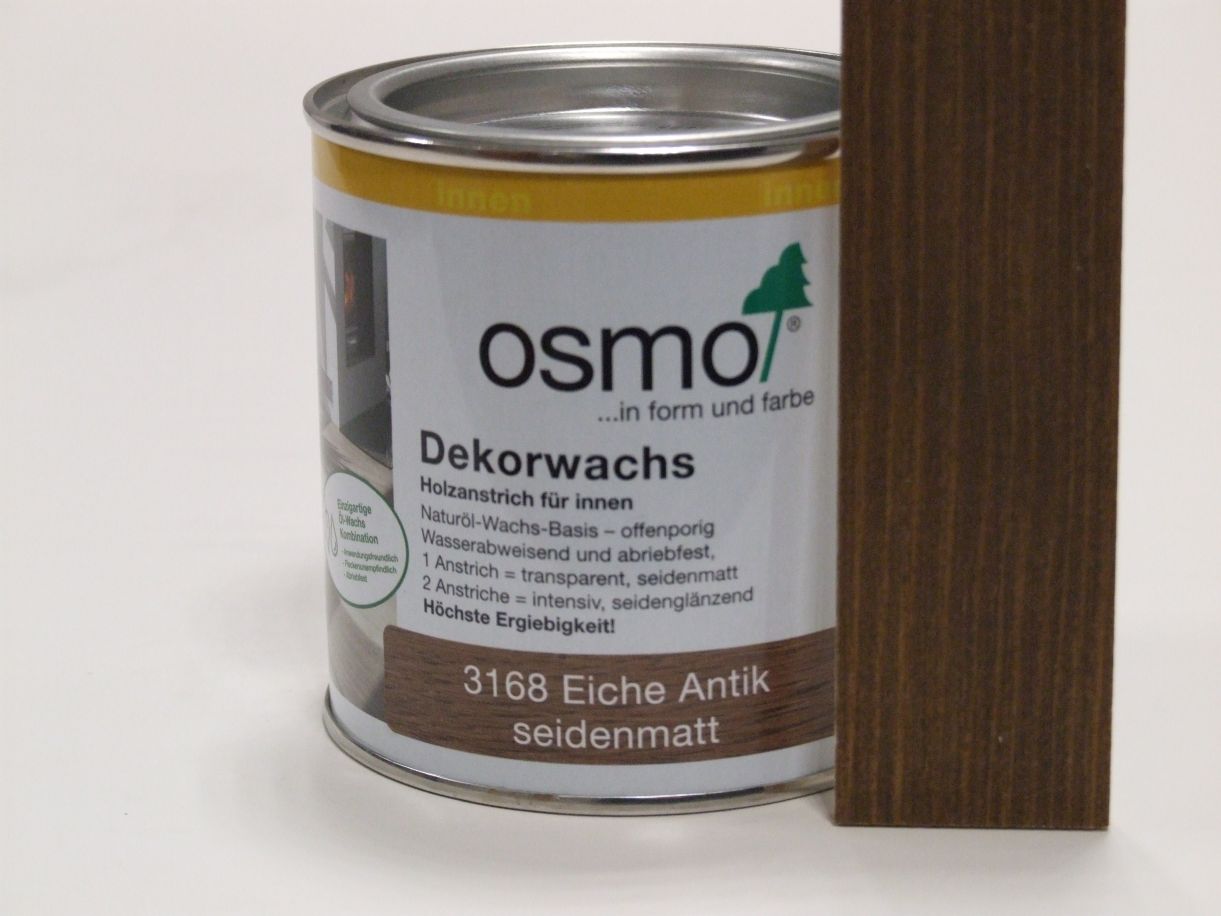 OSMO Dekorwachs 

Eiche Antik transparent 3168, 0,375l; 10100261

