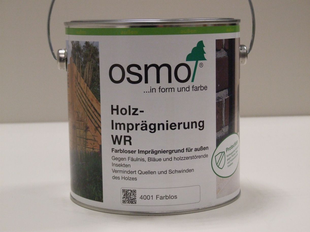 OSMO Holzimprägnierung WR 4001 farblos, 

2,5 l; 13800002

