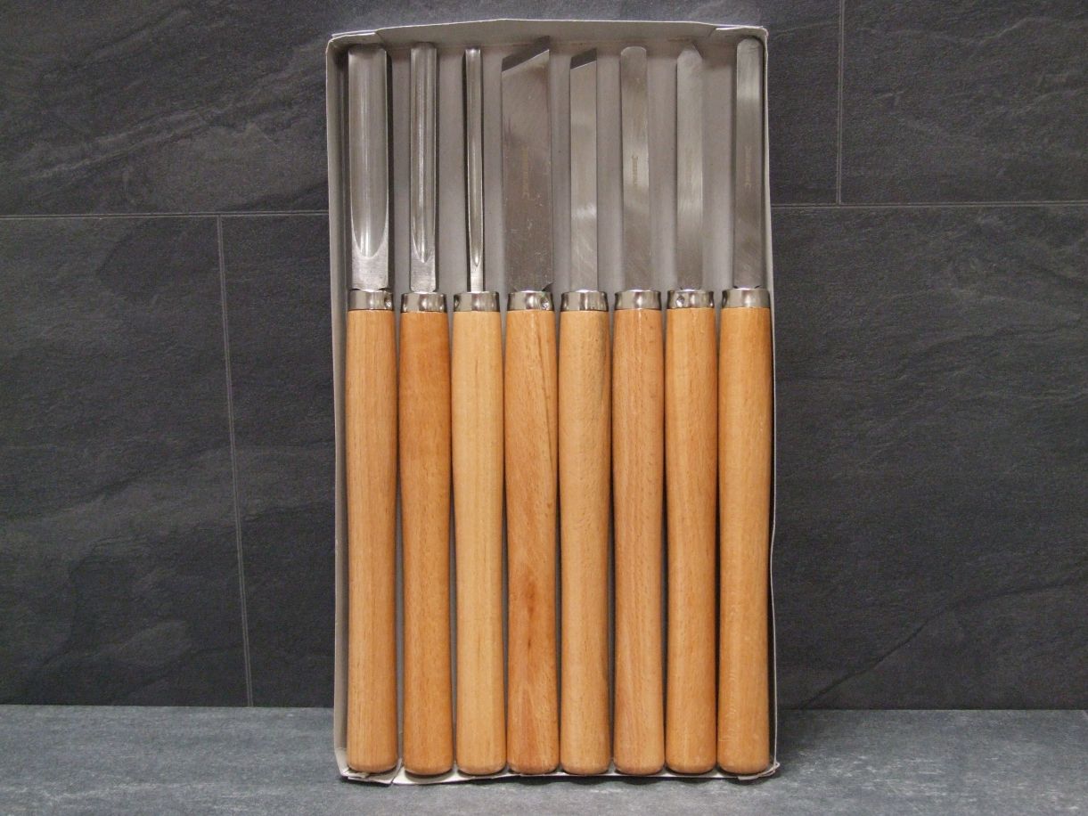 Holzstechbeitelsatz 8-teilig, 303159

