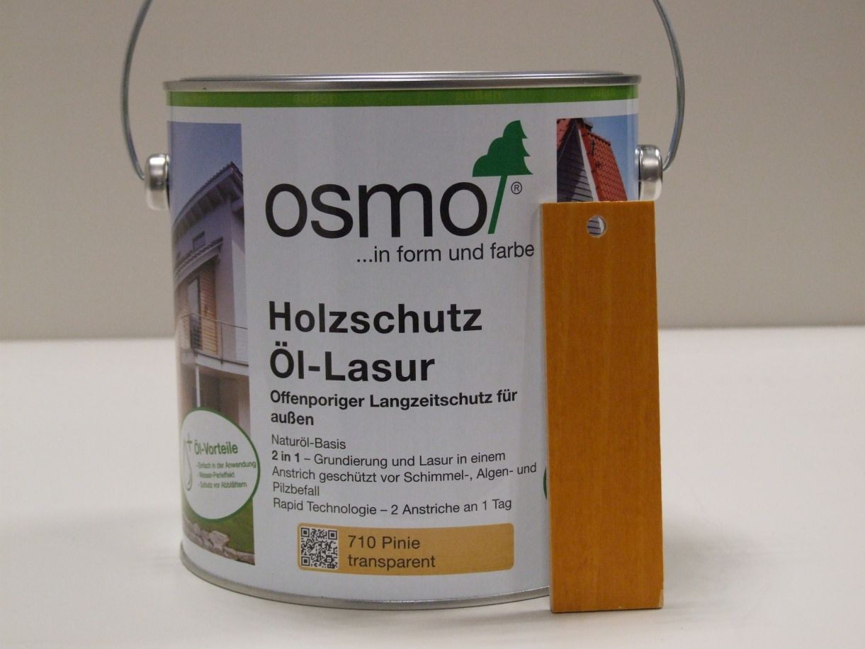 OSMO Holzschutz-Öl-Lasur Pinie 710, 

2,5 l; 12100096

