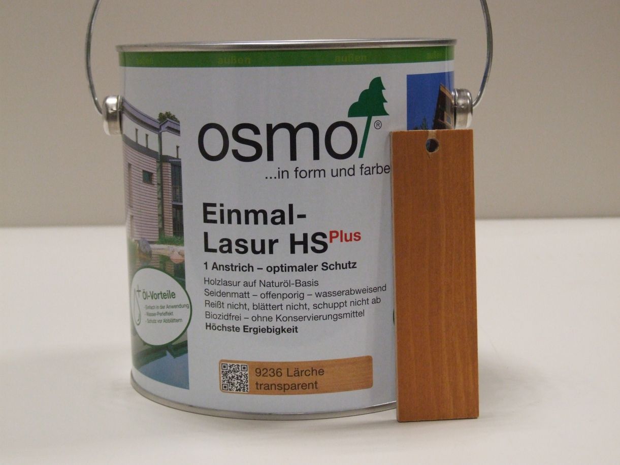 OSMO Einmal-Lasur Lärche 9236,

2,5 l; 11101215


