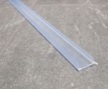 Sockelprofil 19 mm, Kunststoff transparent, 

2,5 m, 713.22.092

