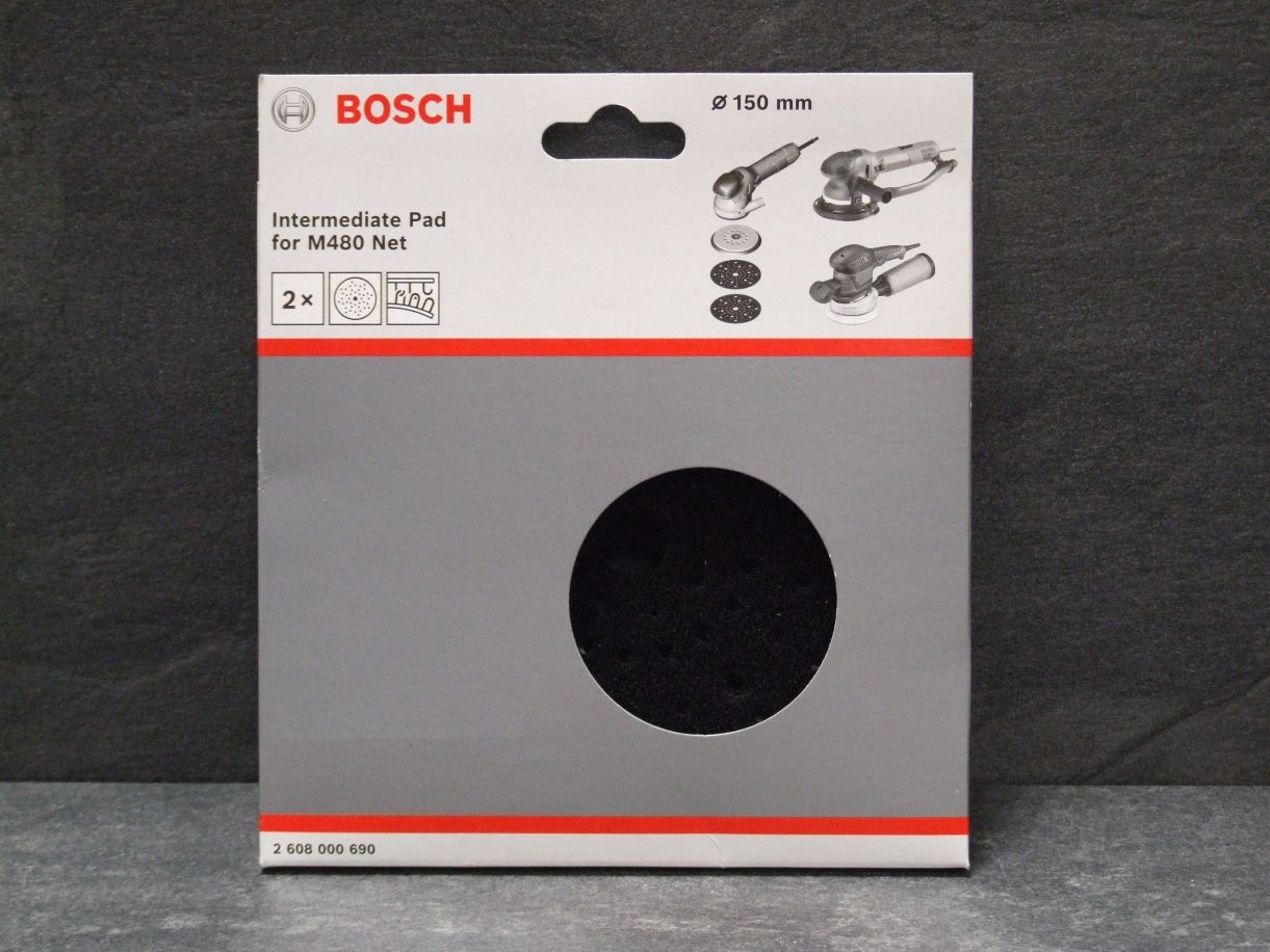 Schleiftellerschoner 150 mm für Exzenterschleifer, 2er-Pack, 1216077

