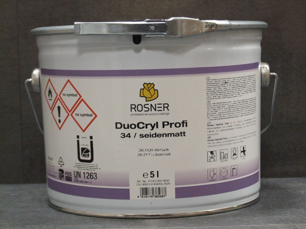 Rosner DuoCryl Profi 2K-PUR Lack 

seidenmatt, 5 l;  R1261360-0050


