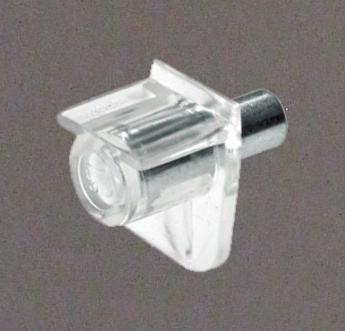 Bodenträger Safety, Stahlstift mit Kunststoff-

auflage, 5 mm, transparent, 0016180

