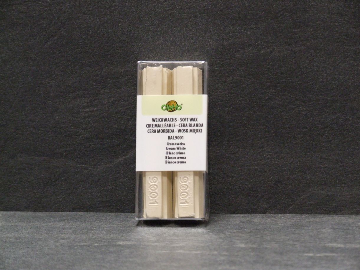 Weichwachsstange C 12 2er-Set,  

RAL 9001 cremeweiß, 12239001

