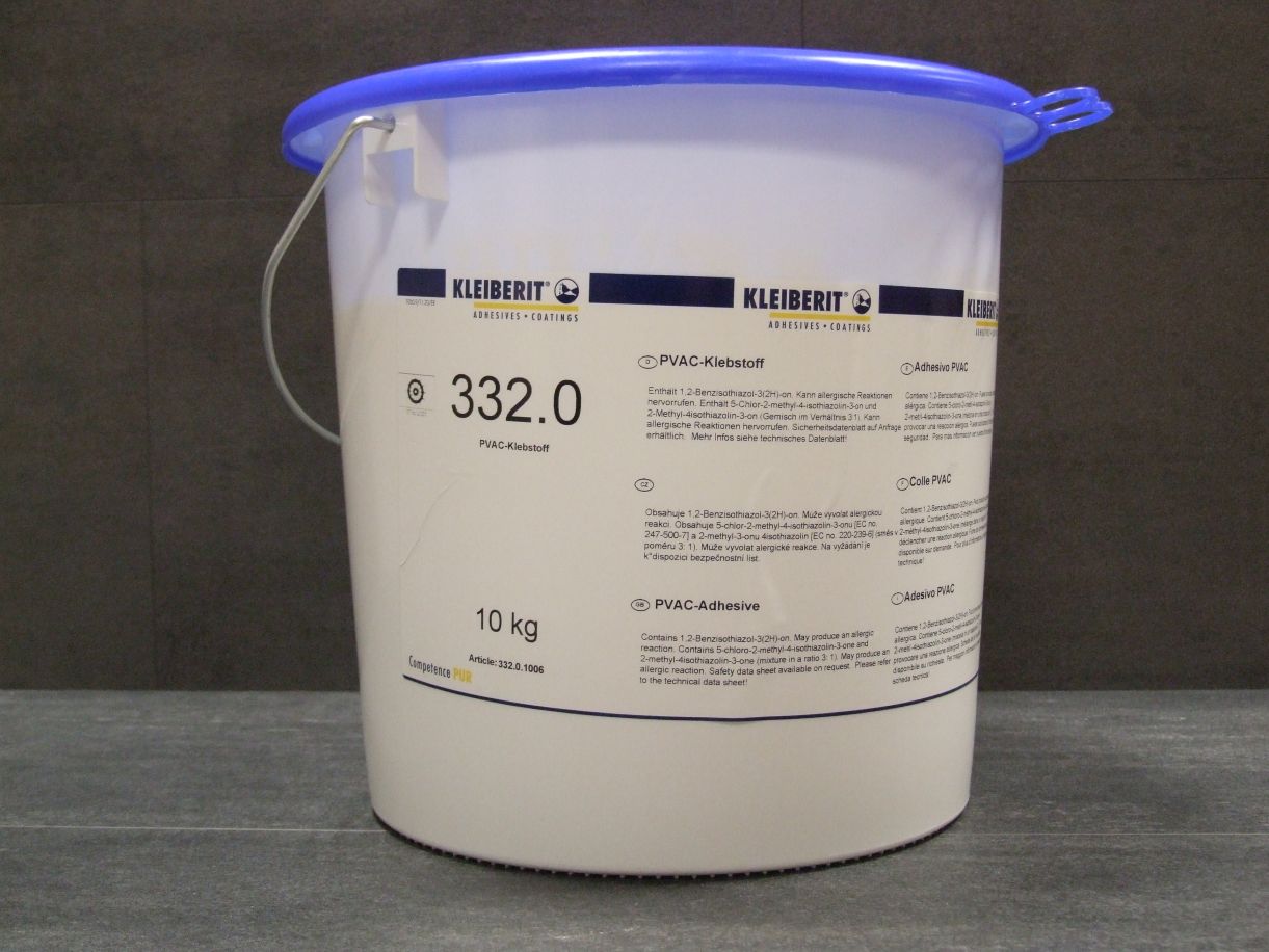 Kleiberit Flächen- /Furnierleim 332.0; 10 kg

