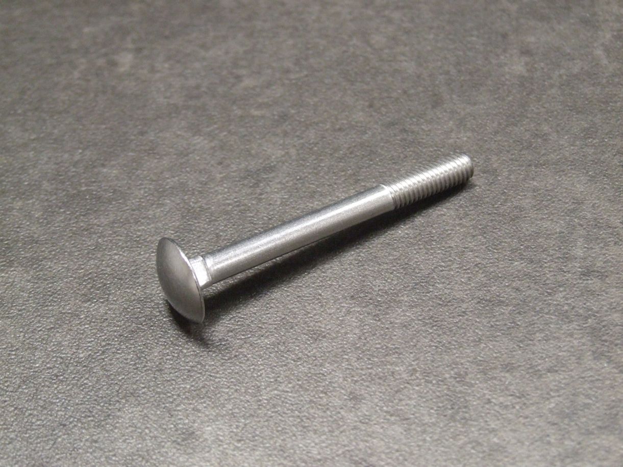 Schloßschraube DIN 603, 6x60 mm, 

VG/TG, Edelstahl A2

