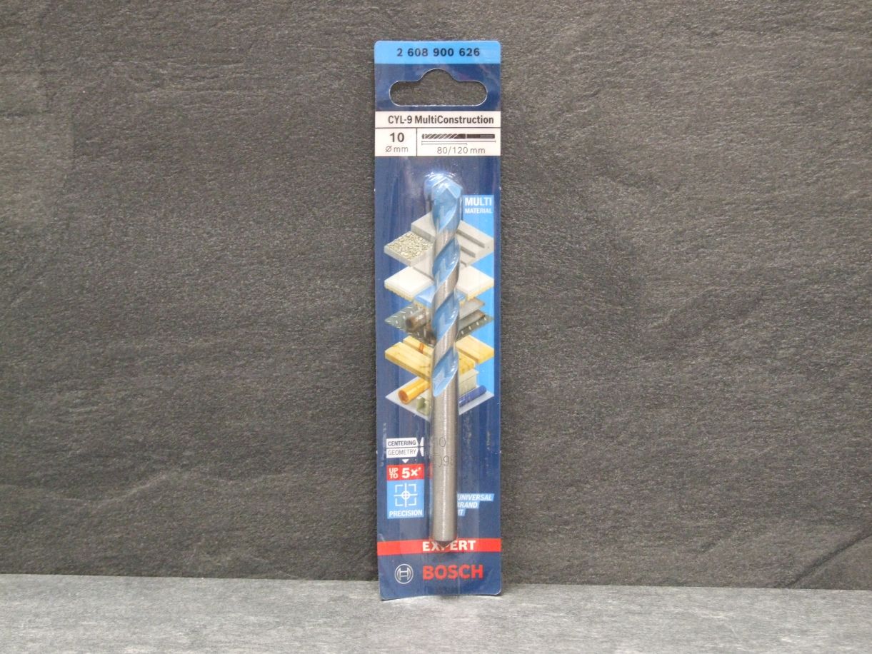 Mehrzweckbohrer CYL-9 Multi Construction 

10x80/120 mm, 125005/2608900626

