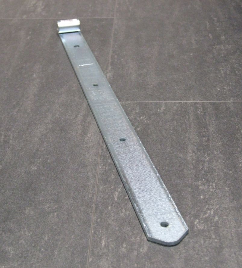 Ladenband gerade 600x40 mm, 

Dorn 13 mm, hell verzinkt, 313968

