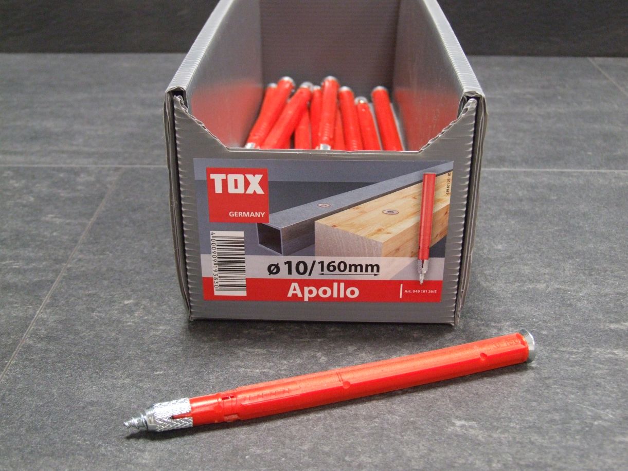 Allzweck-Rahmendübel Apollo 

10x160 mm, 049101261,   50 St./VE

*Auslaufartikel/Restposten*

