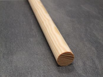 Rundstab 22 mm Ø, Kiefer roh

Länge 2,40 m, 814 11 138

