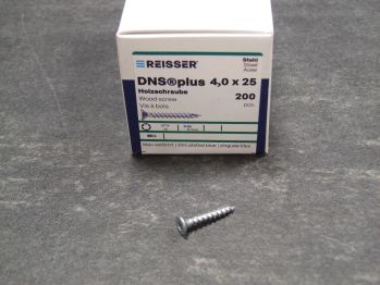 DNS plus Spanplattenschraube, 4x25 mm, VG, 

TX20, blau passiviert, 200 St./Kleinpaket, 524759 

