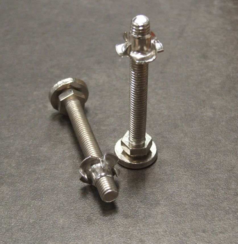 Verstellbeschlag für Stollenwände, 

Stahl verzinkt, M8x72 mm; 31571

