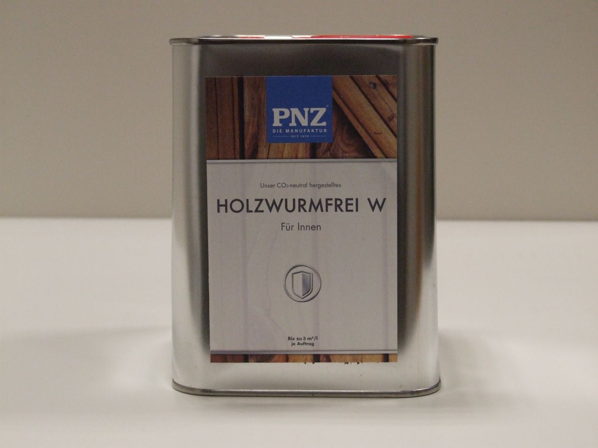 PNZ Holzwurmfrei W, 2,5 l; 05902



Verkauf ab 1.1.2025 nur noch an gewerblich!


