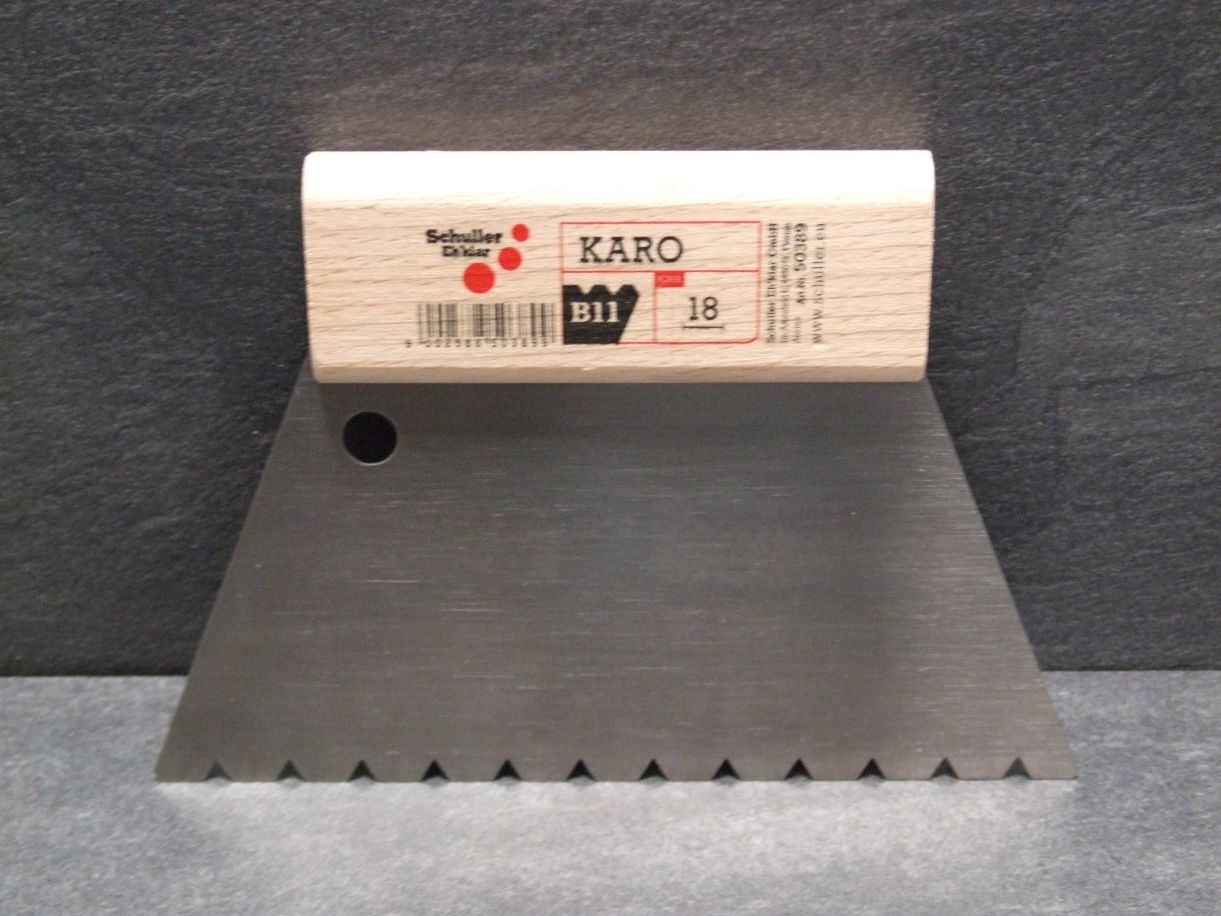 Zahnspachtel 18 cm TKB B11, 50389

