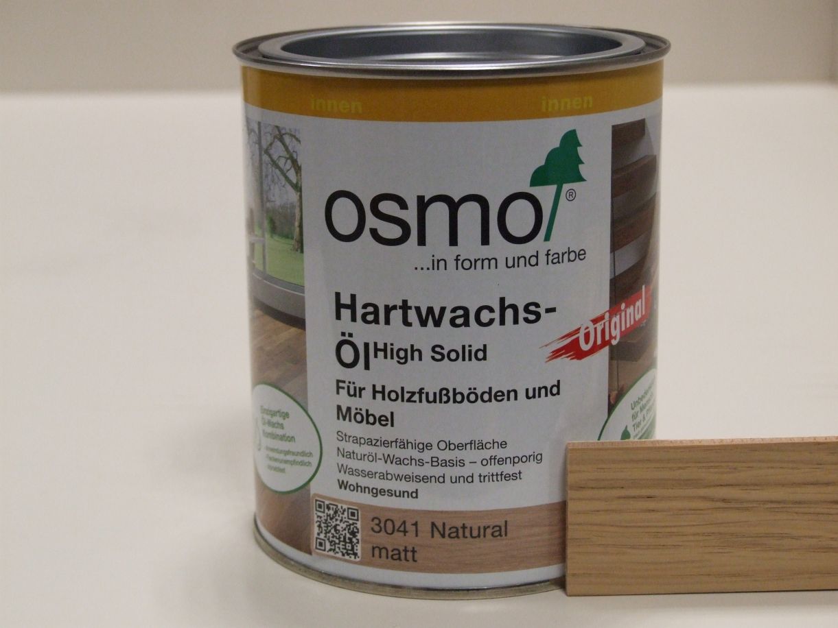 OSMO Hartwachs-Öl Natural 3041, 

0,75 l; 10300069

