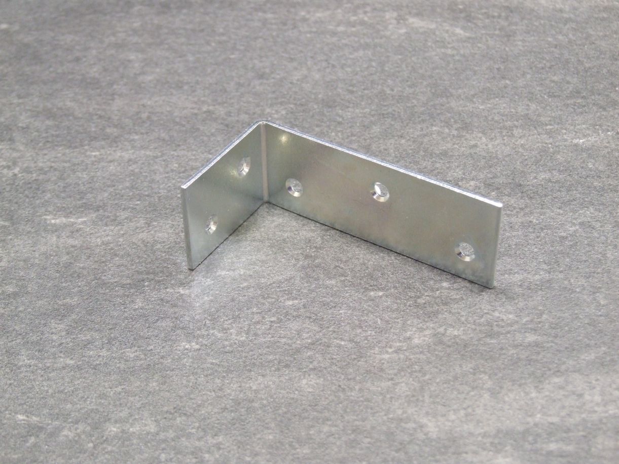 Balkenwinkel 40x80x30x2,0 mm, 

gelbverzinkt, 332839

