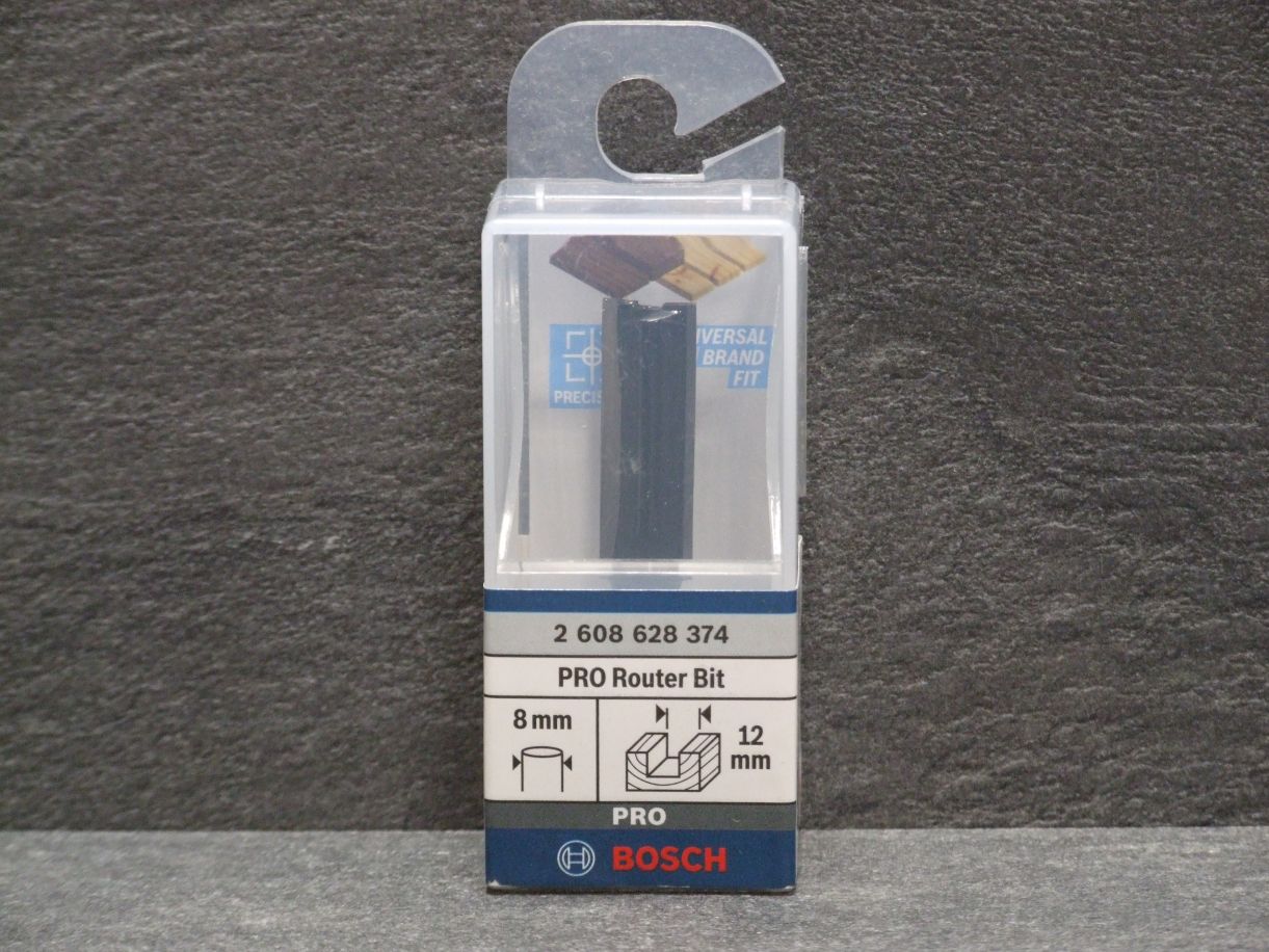 BOSCH Nutfräser D12, L=32/62 mm

Schaft 8 mm, 2608628374

