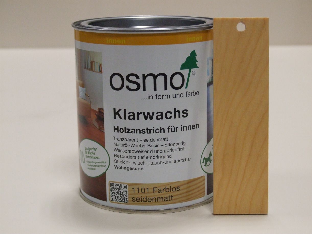 OSMO Klarwachs, farblos 1101, 0,75 l, 

10200001

