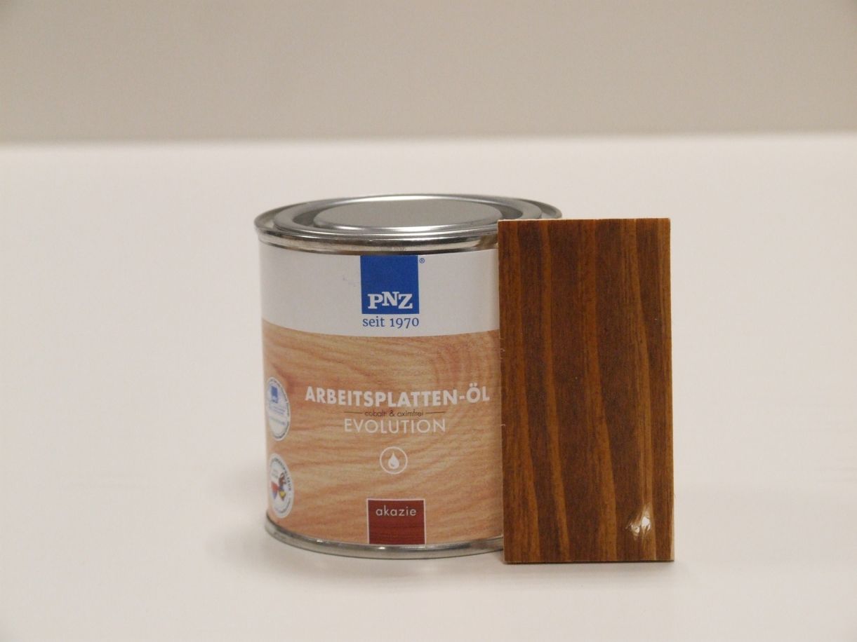 PNZ Arbeitsplattenöl evolution 

akazie, 0,25 l; 47534

