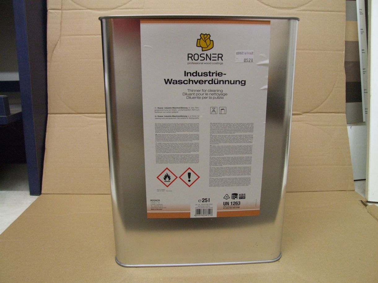 Rosner Industrie-Waschverdünnung 25 l; 

R2000180-0250

