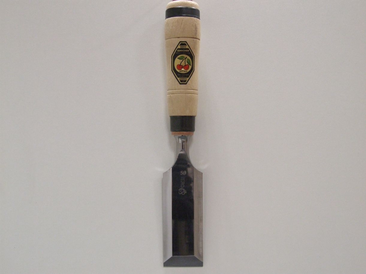 KIRSCHEN Zimmermannsbeitel Nr. 1206, 50 mm, Weißbuchenheft, Schlagknopf

