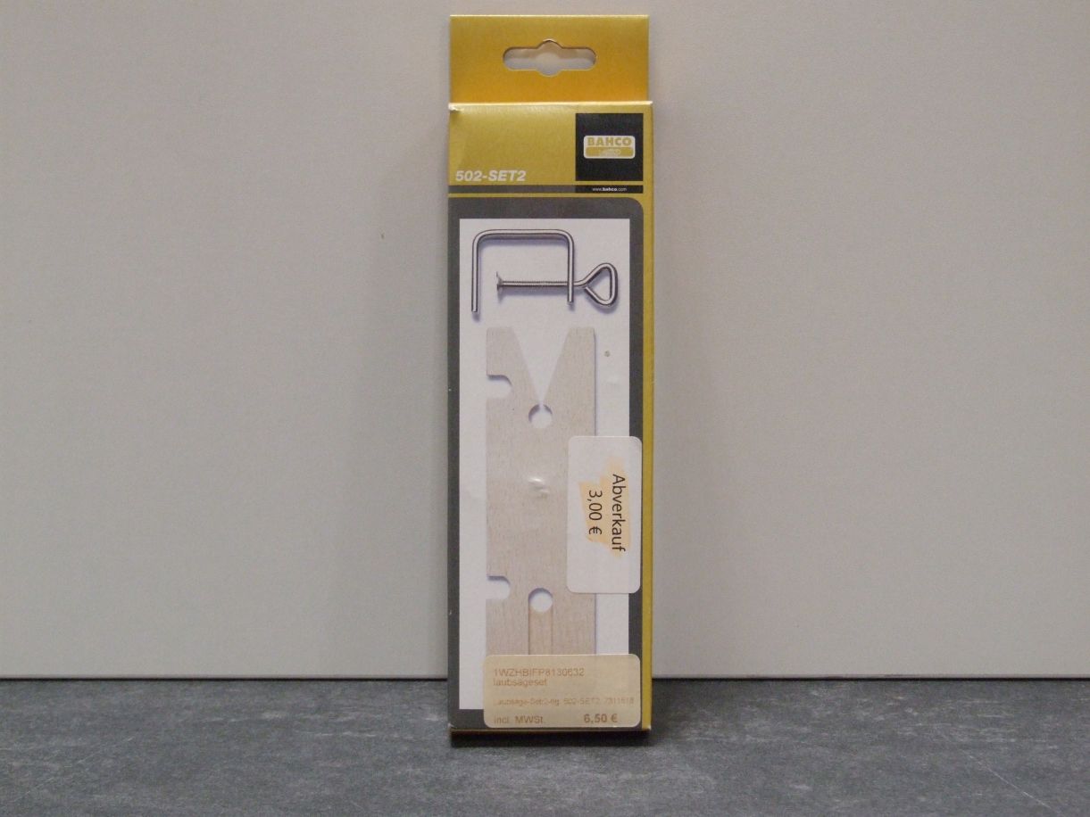 Laubsäge-Set/2-tlg. 502-SET2, 7311518130664

Abverkauf / Sonderpreis

