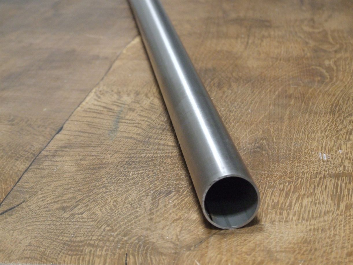 Handlauf Edelstahlrohr Ø 42,4x2 mm,

Länge 2,00 m, Edelstahl K240 matt, 

500111680

