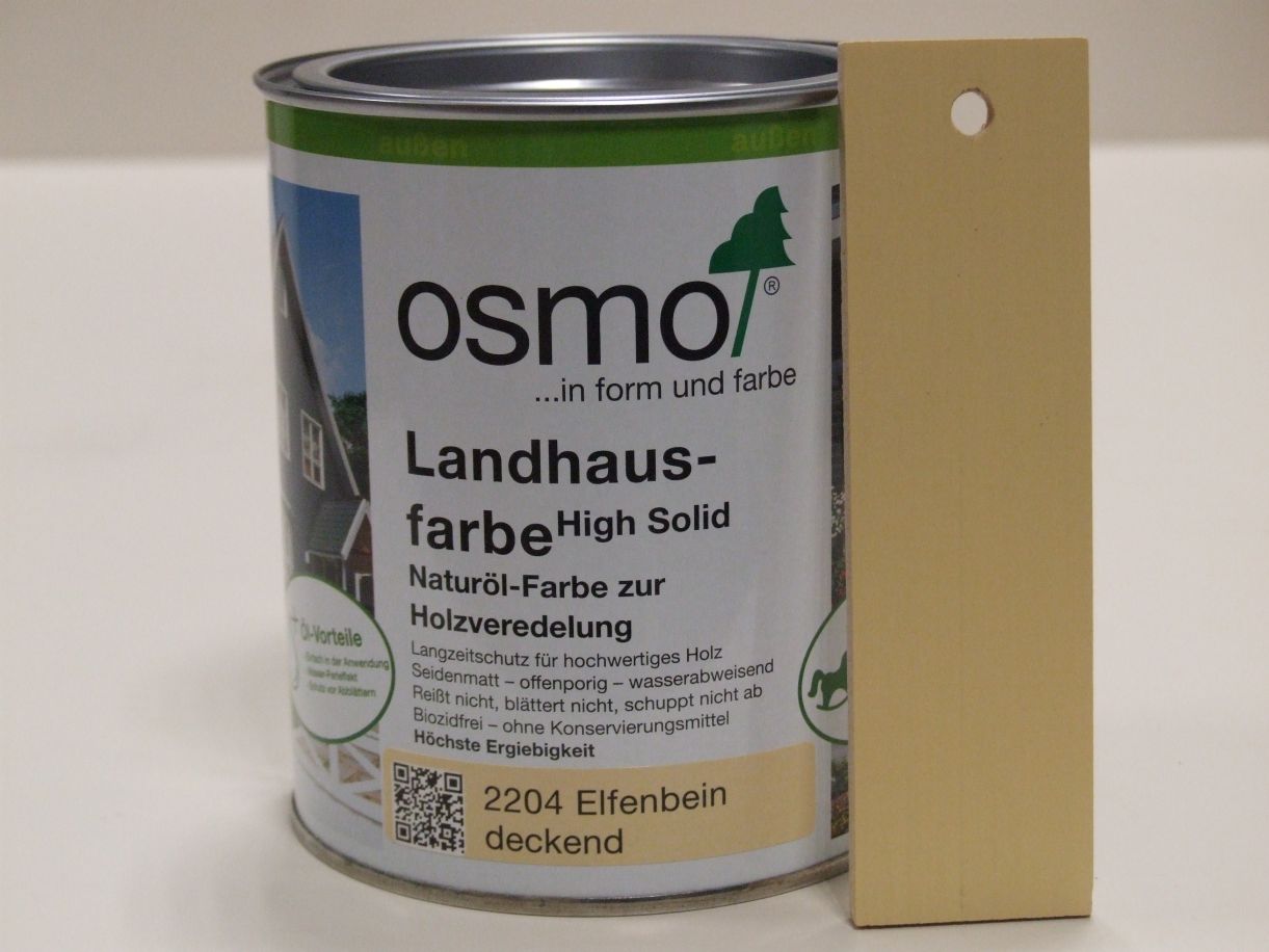 OSMO Landhausfarbe Elfenbein 2204,

0,75 l, 11400036

