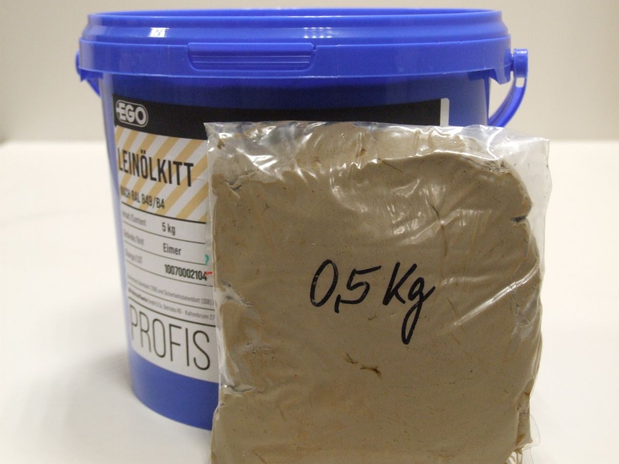 EGO Leinölkitte grau 0,5 kg, 100477001

